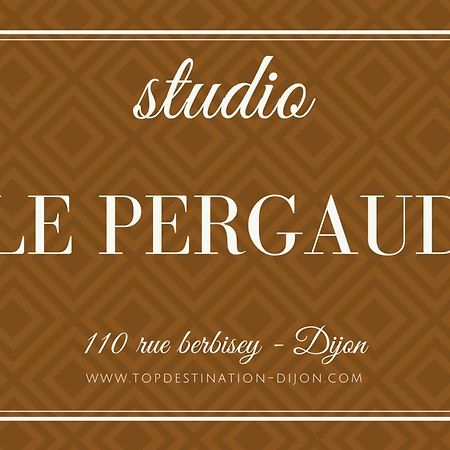 Studio Le Pergaud Topdestination-Dijon - Centre Ville - Classe 2 Etoiles 외부 사진